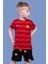 Toontoy Erkek Çocuk Dalga Desenli Şortlu Takım 1