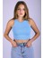 Mad Girls Mavi Crop Top MG1113 1