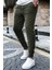 Haki Paçası Lastikli Erkek Eşofman 4821 2