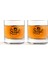 Kişiye Özel Renkli Baskılı Sosyal Içici Ikili Viski Bardağı-4 1