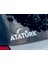 Atatürk Ay Yıldız Türk Bayrağı Sticker 00884 2