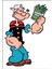 Temel Reis Popeye Sticker 00841 1