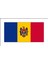 Moldova Bayrağı Sticker 00785 1