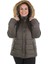 Kadın Büyük Beden Mont 527 Haki/khaki 20W53000527 4