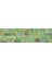 Patchwork Yeşil P_06 80X295CM 2.36 M2 El Dokuma Halı 1