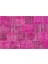 Patchwork Pembe P_46 165X240CM 3.96 M2 El Dokuma Halı 1