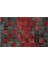 Patchwork Kırmızı P_72 150X236CM 3.54 M2 El Dokuma Halı 1