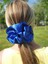 131O - Dev Boy Oversize Scrunchie Saten Saç Lastiği 1