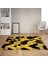 Geometrik Üçgen Desenli Dijital Baskı Yıkanabilir Kaymaz Taban Modern Salon Halı ve Yolluk(Khvegld) 1