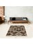 Geometrik Karo Desenli Dijital Baskı Yıkanabilir Kaymaz Taban Modern Salon Halısı ve Yolluk 1