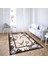 Geometrik Çember Desenli Dijital Baskı Yıkanabilir Kaymaz Taban Modern Salon Halısı Yolluk 2
