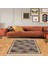Geometrik Karo Desenli Dijital Baskı Yıkanabilir Kaymaz Taban Modern Salon Halısı ve Yolluk 1