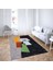 Geometrik Blok Desenli Dijital Baskı Yıkanabilir Kaymaz Taban Klasik Salon Halısı ve Yolluk 2