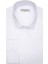 Slim Fit Armür Desenli Beyaz Erkek Gömlek 1