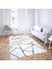 Geometrik Blok Mermer Desenli Dijital Baskı Yıkanabilir Kaymaz Taban Modern Salon Halısı ve Yolluk 2