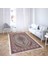 Osmanlı Desen Çerçeveli Dijital Baskı Yıkanabilir Kaymaz Taban Klasik Salon Halısı ve Yolluk (Krem) 2