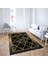 Balpeteği Geometrik Gold Desenli Etnik Dijital Baskı Yıkanabilir Kaymaz Taban Salon Halı ve Yollu 2