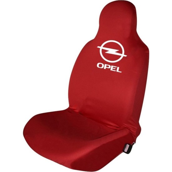 Sekutuning Opel Kırmızı Koltuk Servis Kılıfı Ön ve Arka 4 Parça Takım