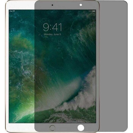 ZORE Apple iPad Pro 10.5 (7.nesil) Tablet Privacy Temperli Cam Ekran Koruyucu