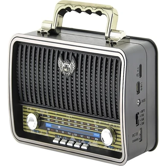 Kemai Bluetooth Nostaljik Radyo MD-1909BT