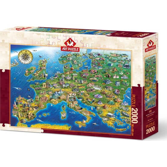 Art Puzzle Dünya Harikaları 2000 Parça Puzzle