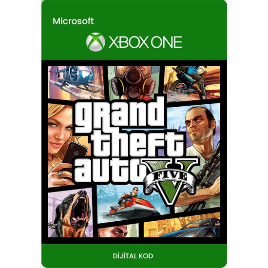 Grand Theft Auto V Xbox One Dijital Oyun