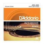 D'Addario EZ900 85/15 Bronze Akustik Gitar Teli (10-50)