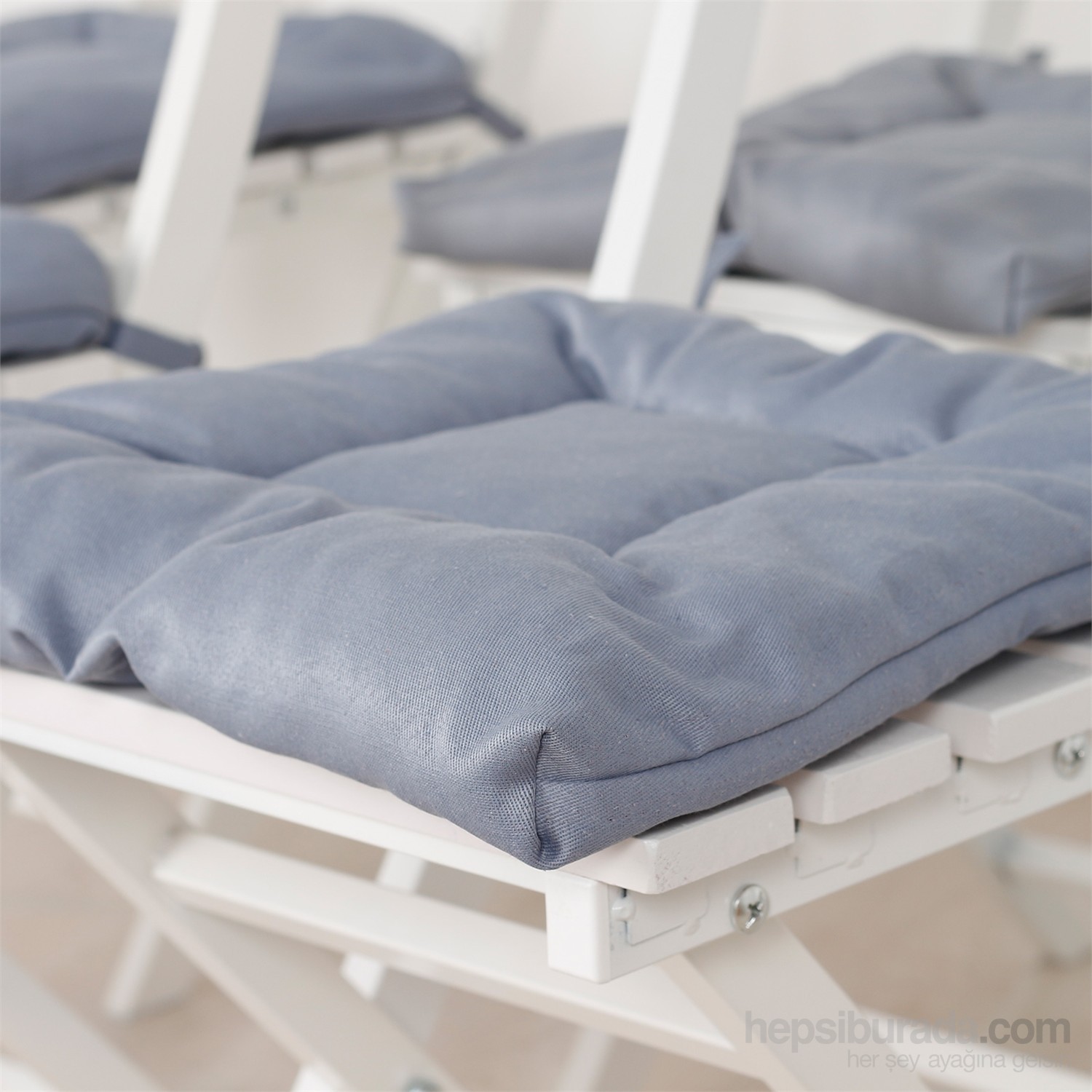 Prado Sandalye Minderi 4 Adet Gri Fiyatı Taksit Seçenekleri