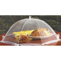 Qparts Food Cover Altıgen Masa Üstü Yiyecek Koruyucu