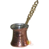 Bakır 1 Nolu Pirinç Kulp Cezve