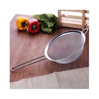 LoveQ Metal Büyük Tek Saplı Süzgeç 20Cm