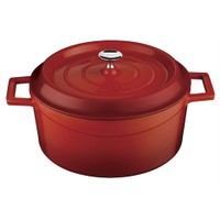 Lava Yuvarlak Tencere - Çap(Ø)24 cm Kırmızı