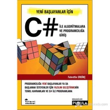 Yeni Başlayanlar İçin C# ile Algoritmalara ve Programcılığa - Fahrettin Erdinç