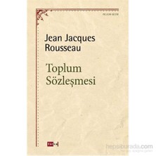 Toplum Sözleşmesi-Jean Jeanjacques Rousseau