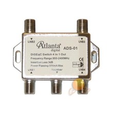 Atlanta 1x4 DiSEqC Switch (4 Çanak 1 Cihaz)