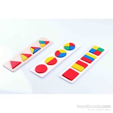 Learning Toys 3 in 1 Wooden Montessori Blocks Set