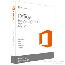 Microsoft Office Ev ve Öğrenci 2016 (79G-04317)