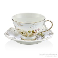 Noble Life Krem Dantel 6Lı Çay Seti