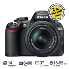 Nikon D3100 18-55mm DX Kit 14.2 MP 3” LCD DSLR Dijital Fotoğraf Makinesi