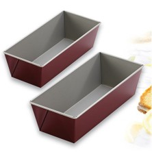 Dr.Oetker 2367 Emaye Dikdörtgen Ekmek ve Kek Kalıbı 25 x 11 x 7.5 cm