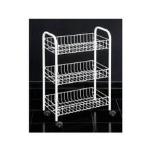 Metaltex Sıena Renkli 3 Katlı Raf