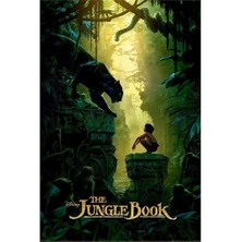Pyramid International Maxi Poster The Jungle Book Bagheera & Mowgli Teaser