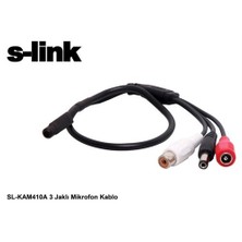 S-Link Sl-Kam410a 3 Jaklı Mikrofon Kablo