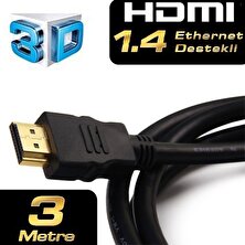 Dark 3 metre HDMI Kablo V1.4 4K 3D LED/LCD/PS3/PS4 Kablo (DK-HD-CV14L300A90)