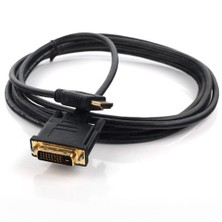 Dark 3m DVI - HDMI Çift Yönlü Görüntü Bağlantı Kablosu