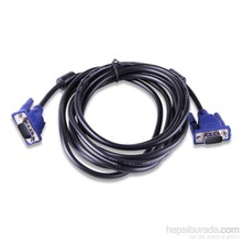 Qport VGA1.5 15 Pin Filtreli 1.5M Erkek Erkek Monitör Kablo (Q-VGA1.5)