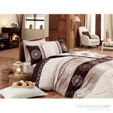 Evlen Home Collection Gülfem Çift Kişilik Ranforce Nevresim Takımı - 4 Parça