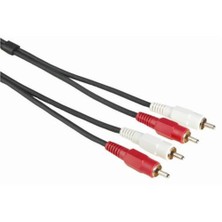 Hama Gold 2RCA X 2RCA Ses Kablosu 3 mt