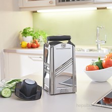 Börner Combi Chef  Profesyonel 4 Yüzlü Çelik Rende