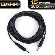 Dark 1.5 Metre 3.5mm Stereo Ses Bağlantı Kablosu (DK-CB-AUL150)